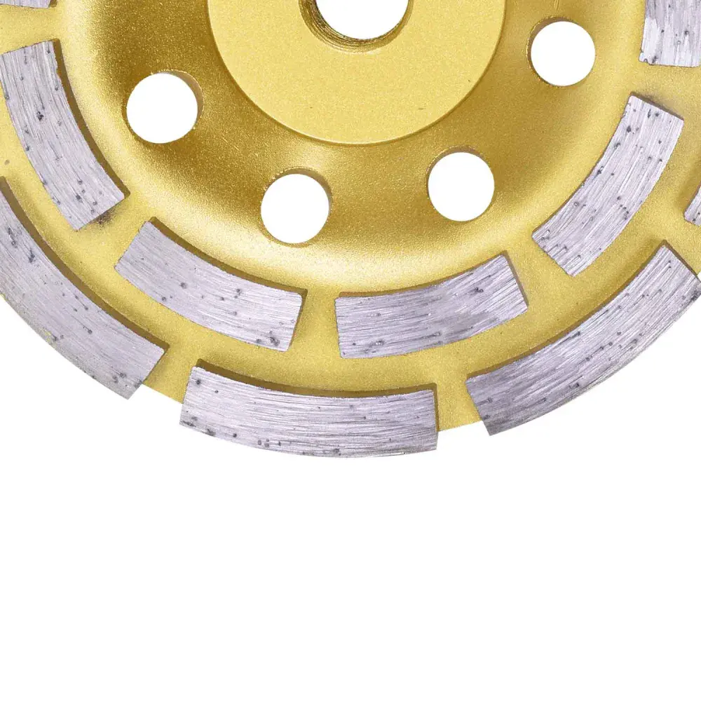 Rebolo diamantado segmentado duplo M14 4.1/2" 115MM Bumafer — fotografia 4