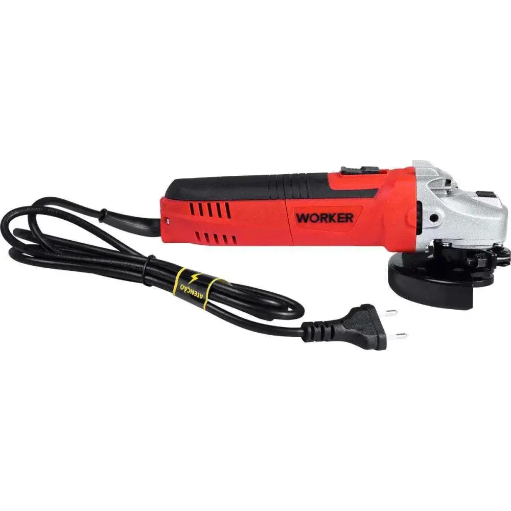 Esmerilhadeira angular 650W com 6 discos 127V - Worker — fotografia 7