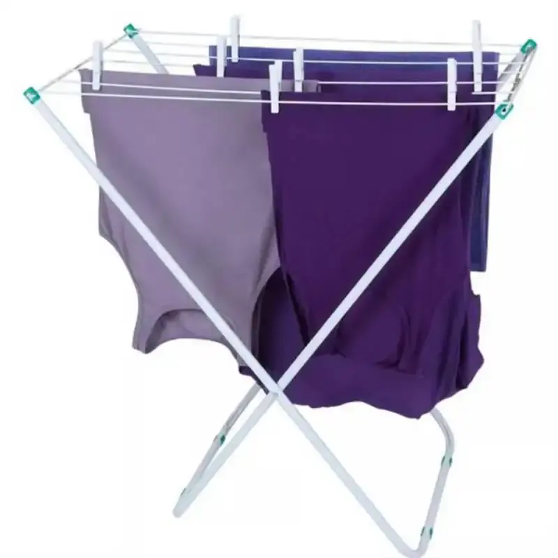 Varal de Chão Slim 79 x 42 x 79 CM 6104 MOR — fotografia de referência