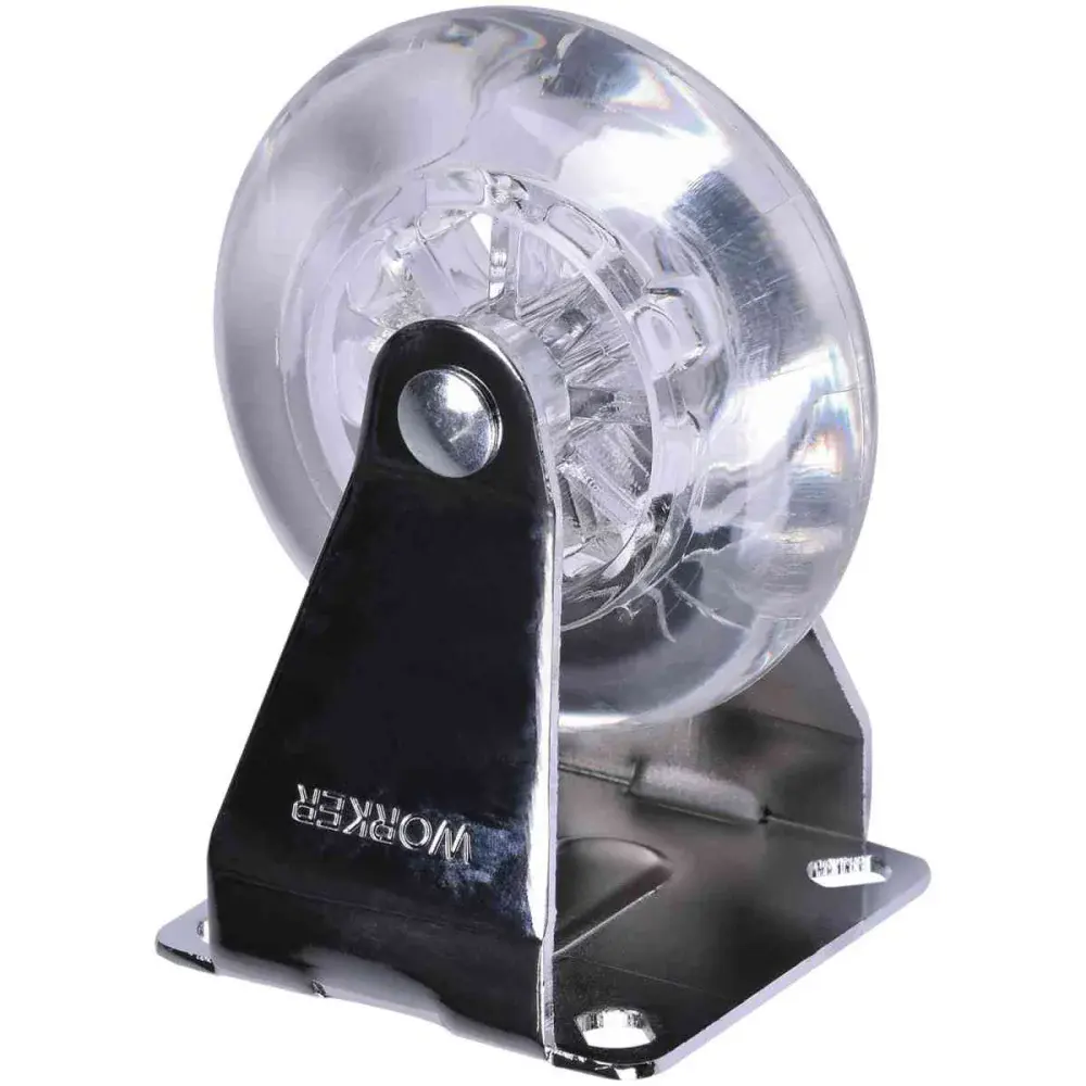 Rodizio de gel 50MM fixo cristal Worker