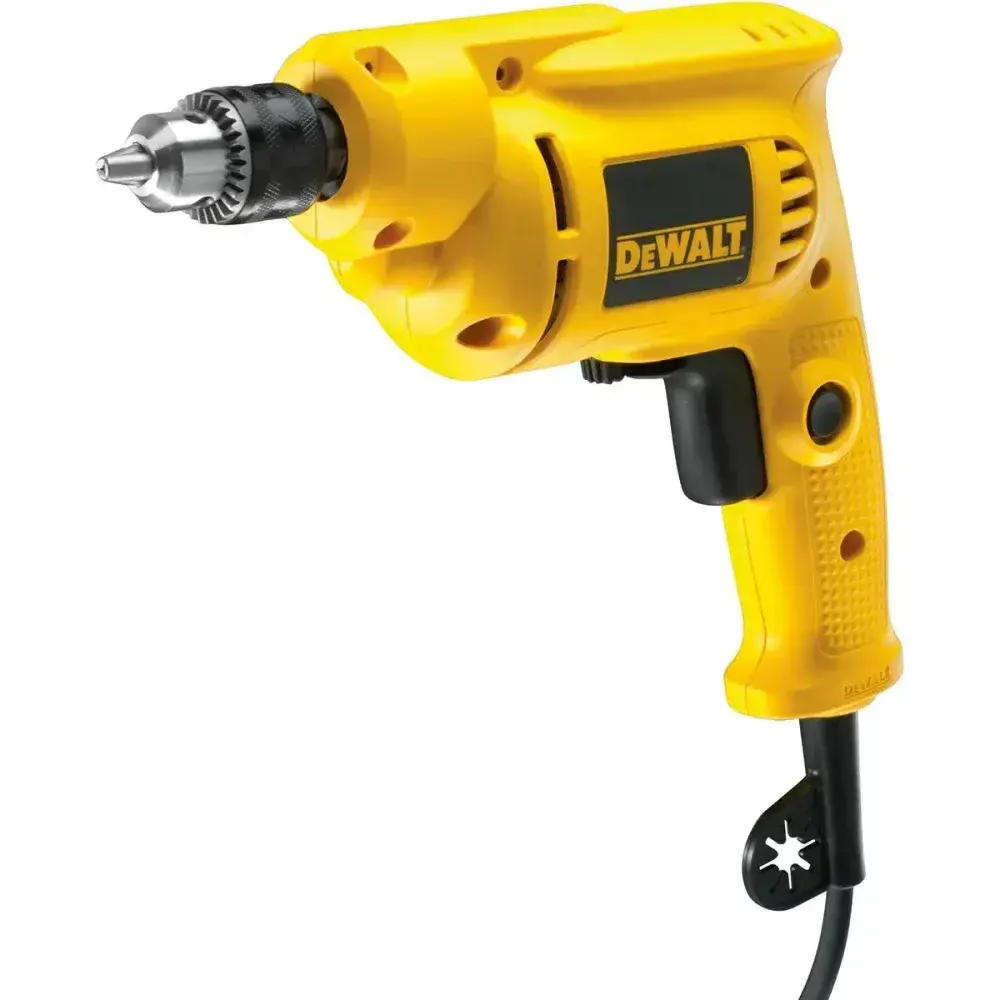 Furadeira elétrica variável 1/4 380W com 127V Dewalt — fotografia 4
