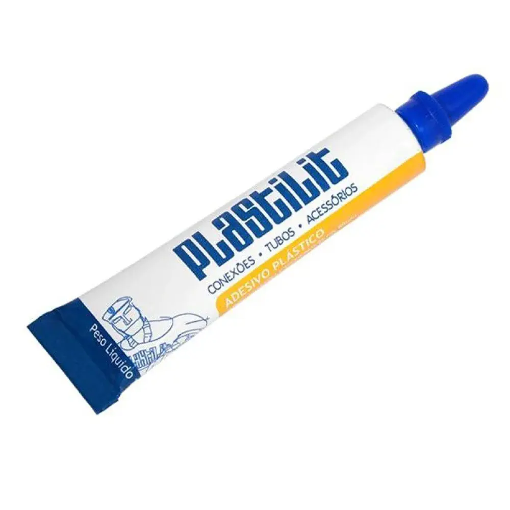 Adesivo pvc soldável bisnaga 17G da Plastilit — fotografia de referência