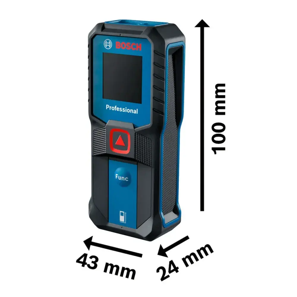 Trena laser glm 25-23 com alcance de 25M Bosch — fotografia 8