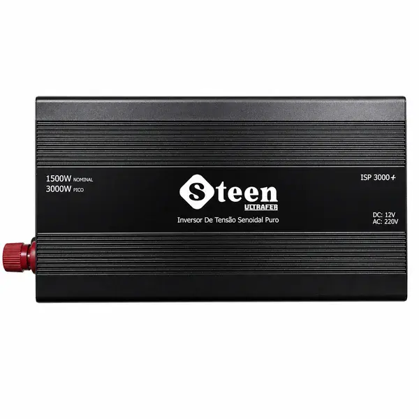Inversor de tensão ISP3000-1 senoidal puro 12V/220V - Steen