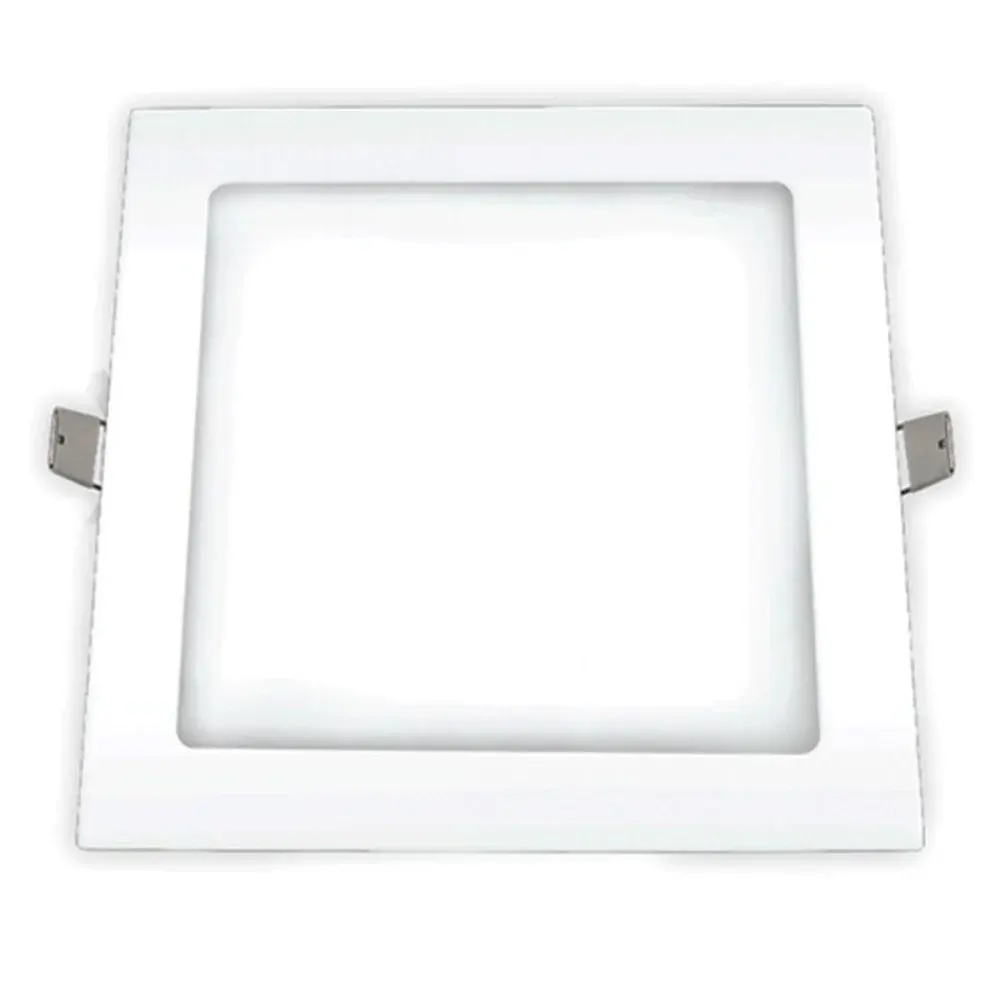 Painel led embutir 18W biv 4000K quadrado Ourolux