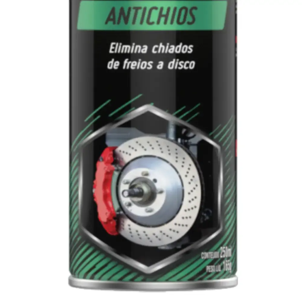 Spray Antichios de Freios 250 ml 03 Uni MP80 MUNDIAL PRIME — fotografia 4