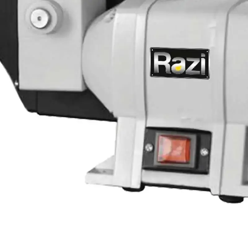 Moto esmeril afiador de bancada 8 POL 370W 2 em 1 RZ-EA370M Razi 110 V — fotografia 3