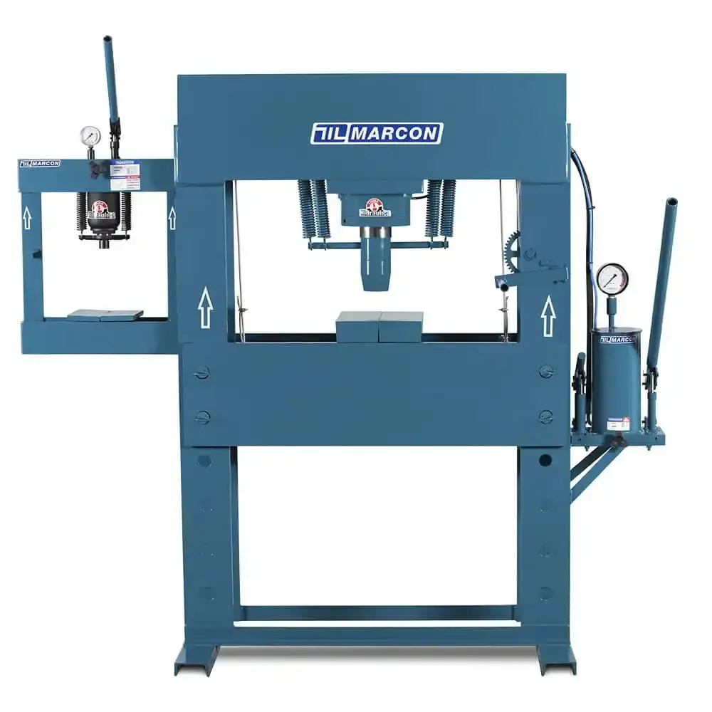 Prensa hidráulica 100 TON com auxiliar 15 TON 4208 Marcon