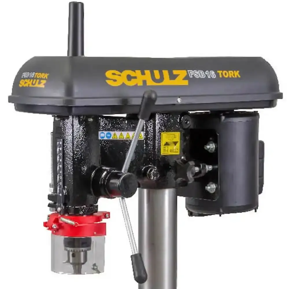 Furadeira de bancada 5/8 POL industrial completa FSB16 tork 912.0508-0 Schulz 110 V — fotografia 7