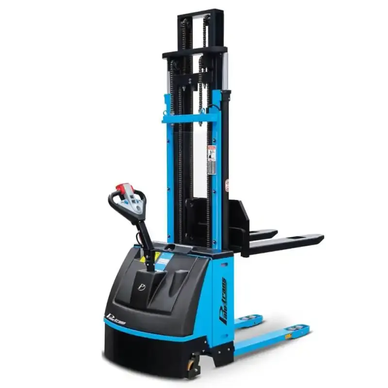 Empilhadeira elétrica 1.600 KG 5,4 metros sem bateria PT1654 fast Paletrans