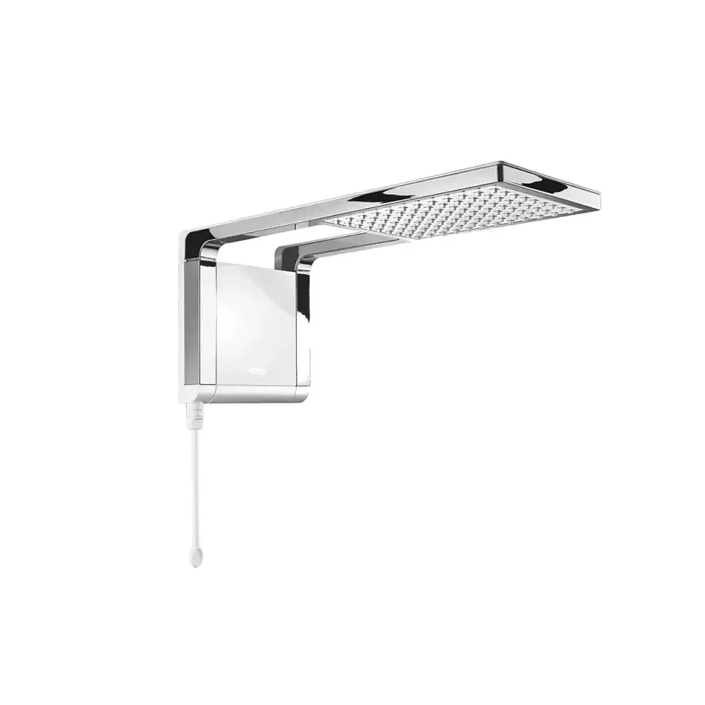 Chuveiro acqua storm ultra branco cromado 5500W 127V lorenzetti Lorenzetti Duchas