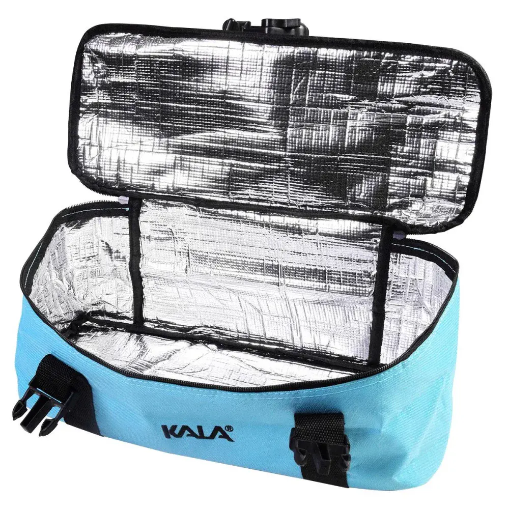 Bolsa térmica sintética 2 em 1 azul 35L Kala — fotografia 5