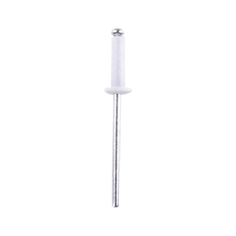 Rebite de repuxo alumínio 3,2X12MM 100 peç branco Worker — fotografia 4