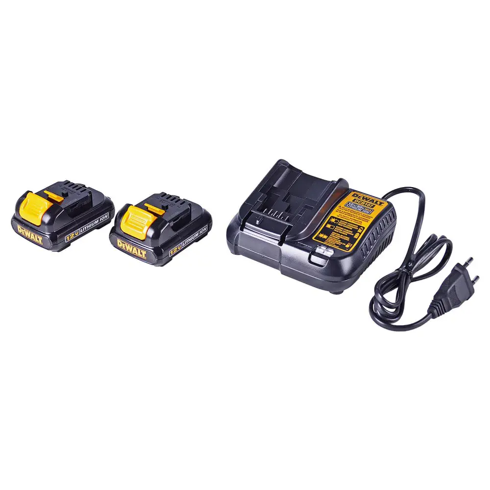 Parafusadeira de impacto bateria 1/4” 12V litio da Dewalt — fotografia 4
