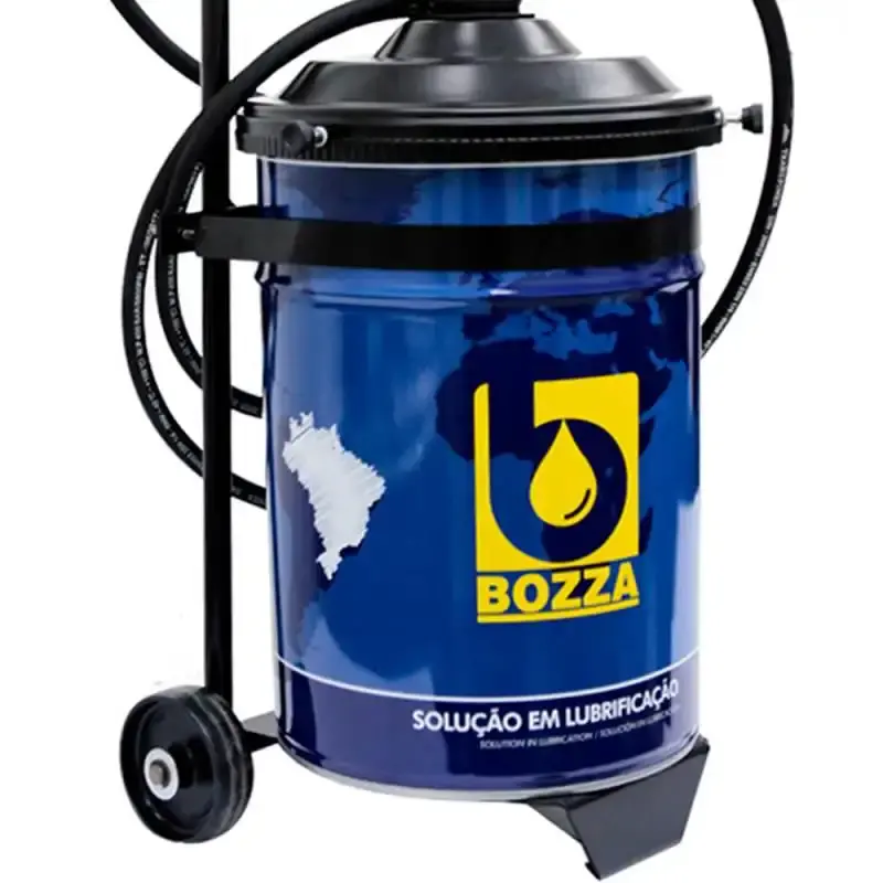 Bomba para graxa pneumática 20 KG com balde 11020-R20-G4 Bozza — fotografia 3