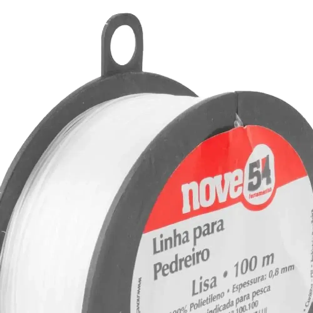 Linha pedreiro lisa com 100M 3313100100 Nove54 — fotografia 5