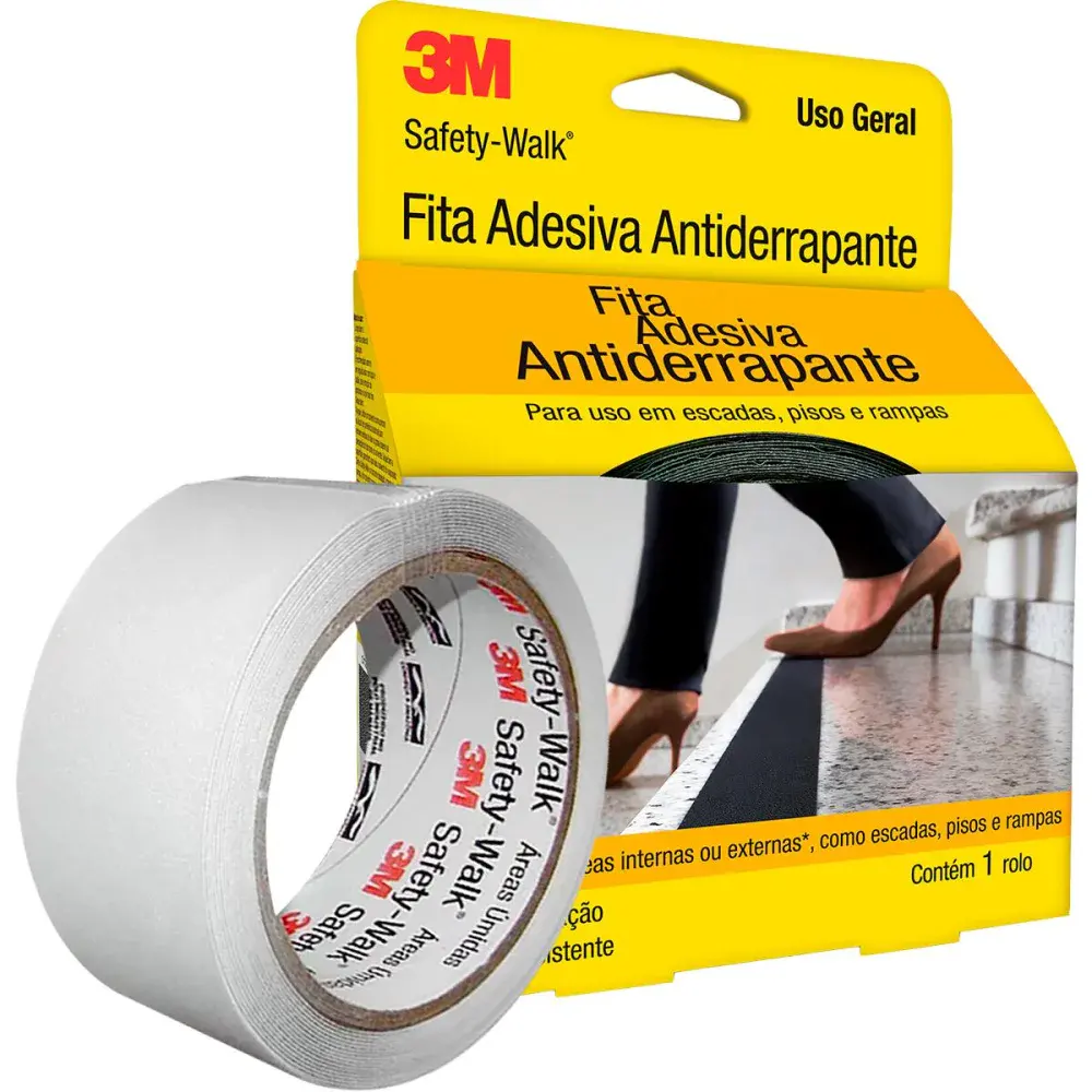 Fita antiderrapante safety walk transparente 50MMX5M 3M
