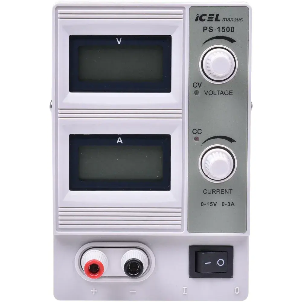Fonte de alimentação PS-1500 3A 15V bivolt Icel — fotografia 7