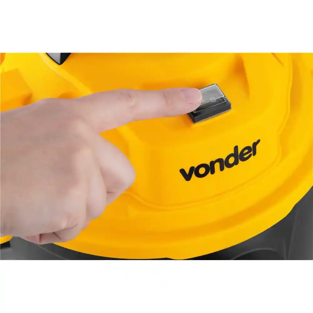 Aspirador de pó e líquidos 1000W 10 litros APV-1010 Vonder 110 V — fotografia 4