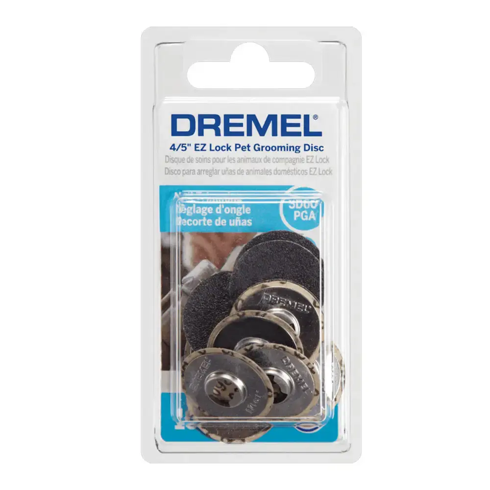 Conjunto de lixas para pet grooming EZ-411 grão 60 Dremel — fotografia 3
