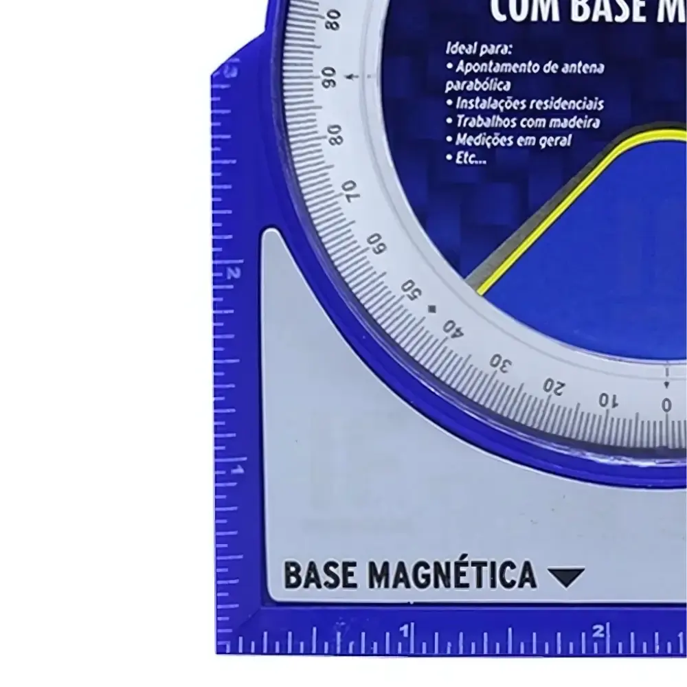 Medidor de ângulo inclinômetro base magnética 0 a 90° MA-180 Western — fotografia 5