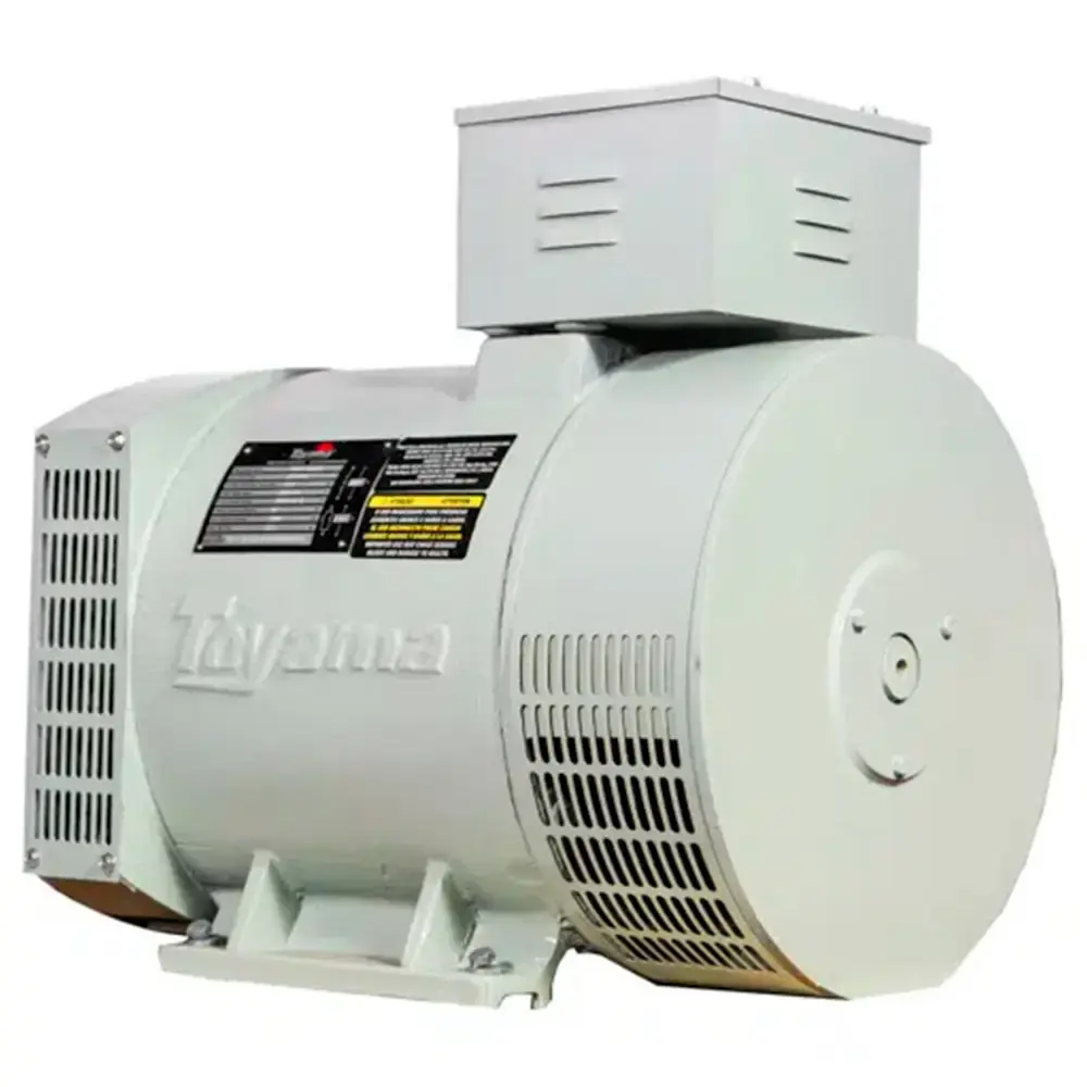 Alternador 30 KVA monofásico 127/220V TA30.0CS2 4 polos 270-006 Toyama — fotografia 4