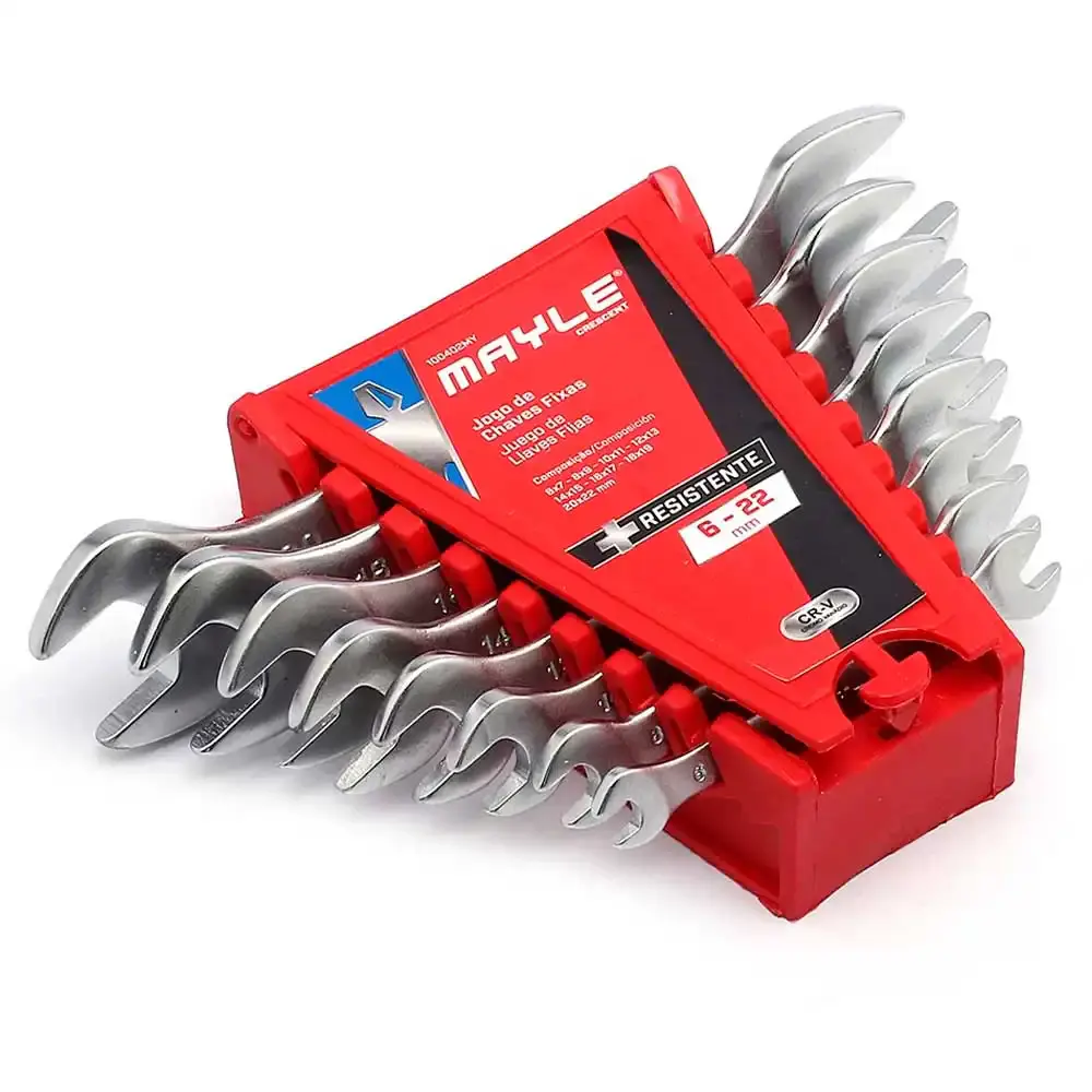 Jogo de chave fixa de 6 à 22 MM kit com 8 peças Mayle