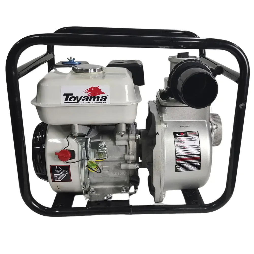Motobomba gasolina 3 POL 6.5 HP 4T auto escorvante TWP80SH-GII Toyama — fotografia 2