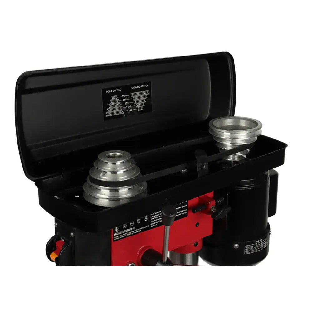Furadeira de bancada 5 velocidades 13MM 1/3HP bivolt Worker — fotografia 7