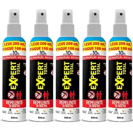Kit 5 repelentes insetos spray 200ML 0063669 Nutriex — fotografia 2