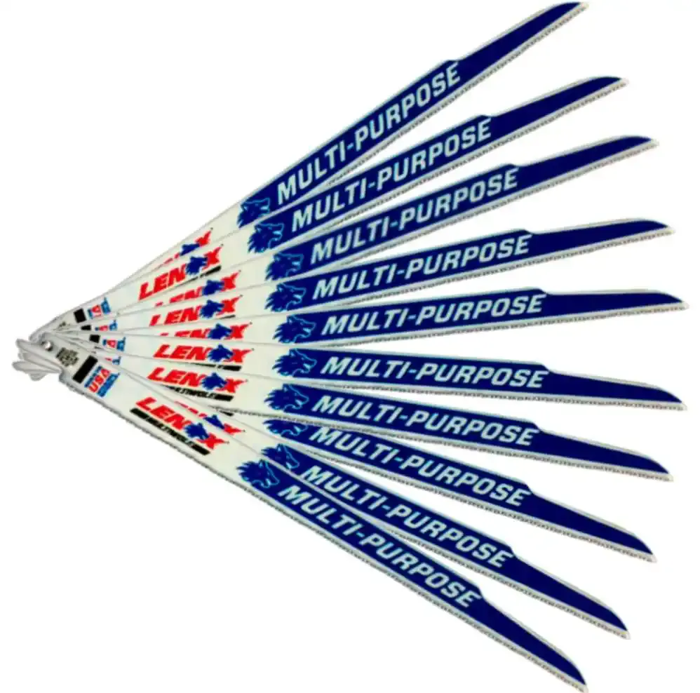Lâmina serra sabre 12" 14D Lenox kit 10 unidades