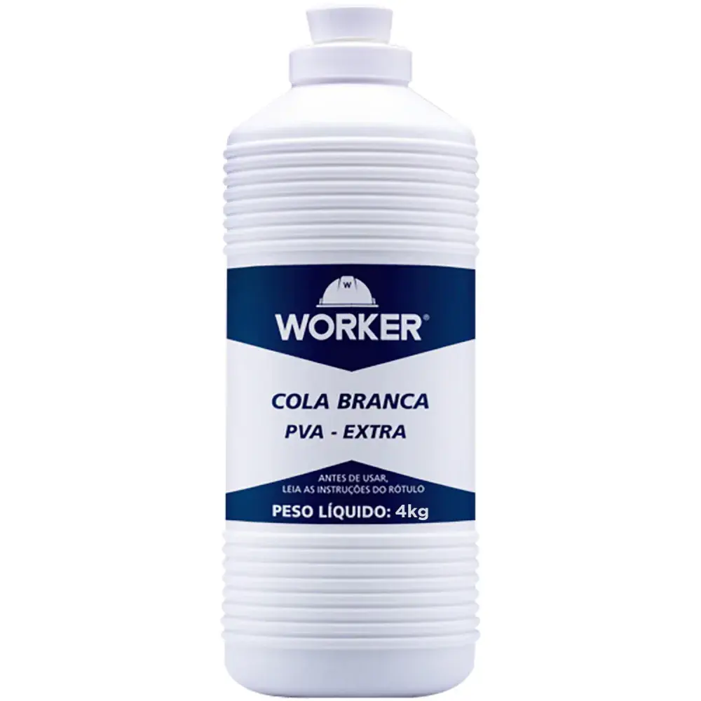 Cola branca pva extra 4KG Worker — fotografia de referência