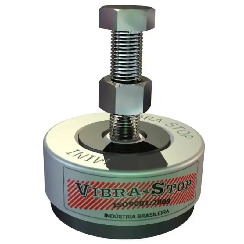 Vibra-Stop mini antivibratório 500 KG / 2000 KG rosca 3/8 POL MINI38 kit 4 peças Vibra-Stop — fotografia 2