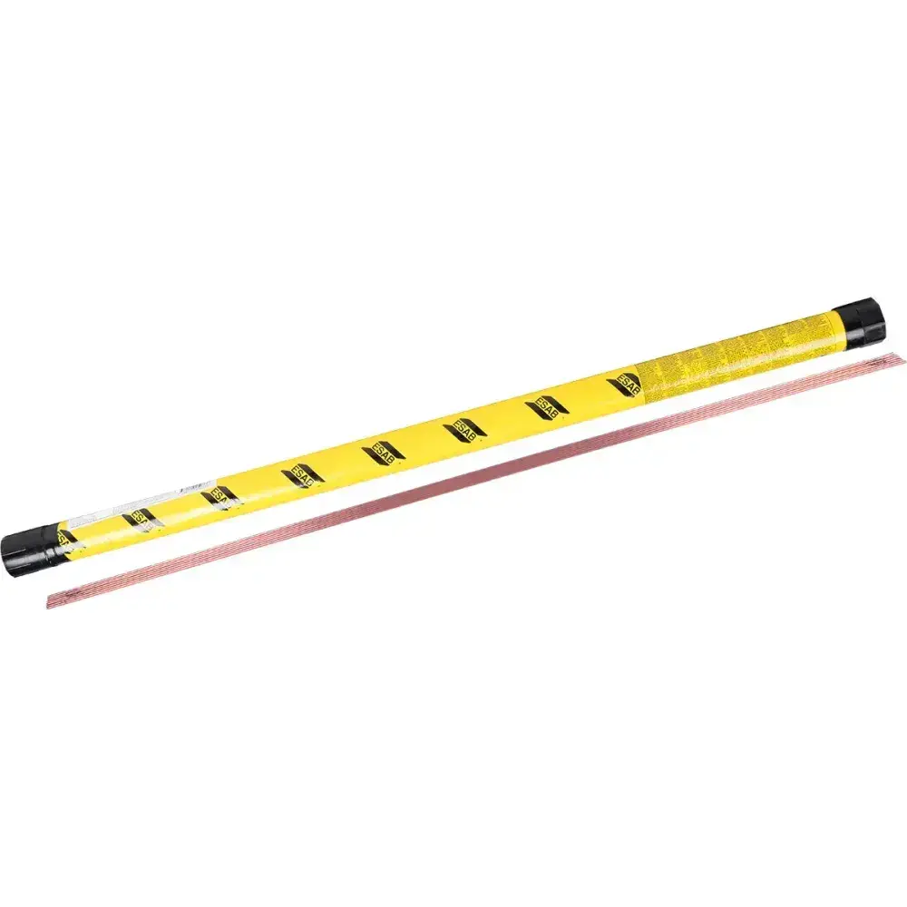 Vareta de solda de aço cob tig tigrod 1260 3,2MM 5KG Esab