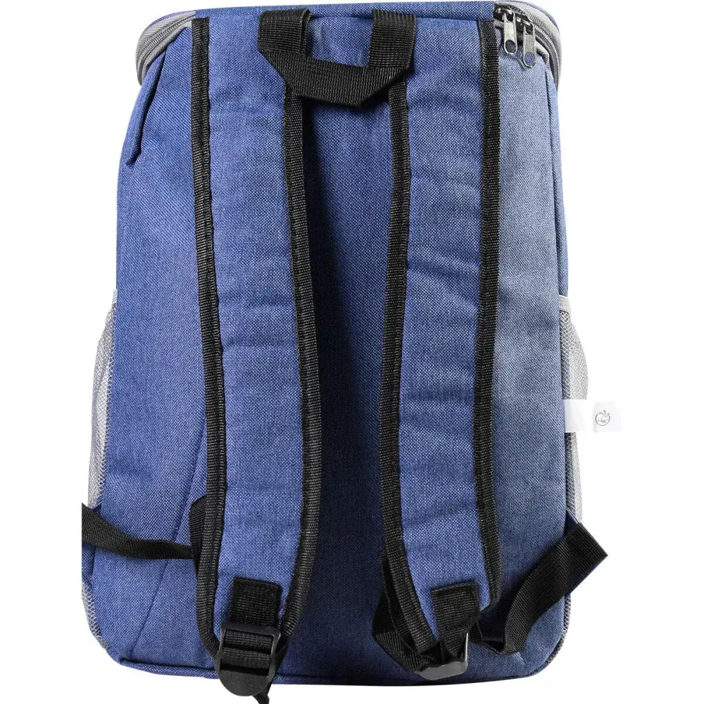 Mochila térmica com 2 bolsos frontais 18L azul Kala — fotografia 5