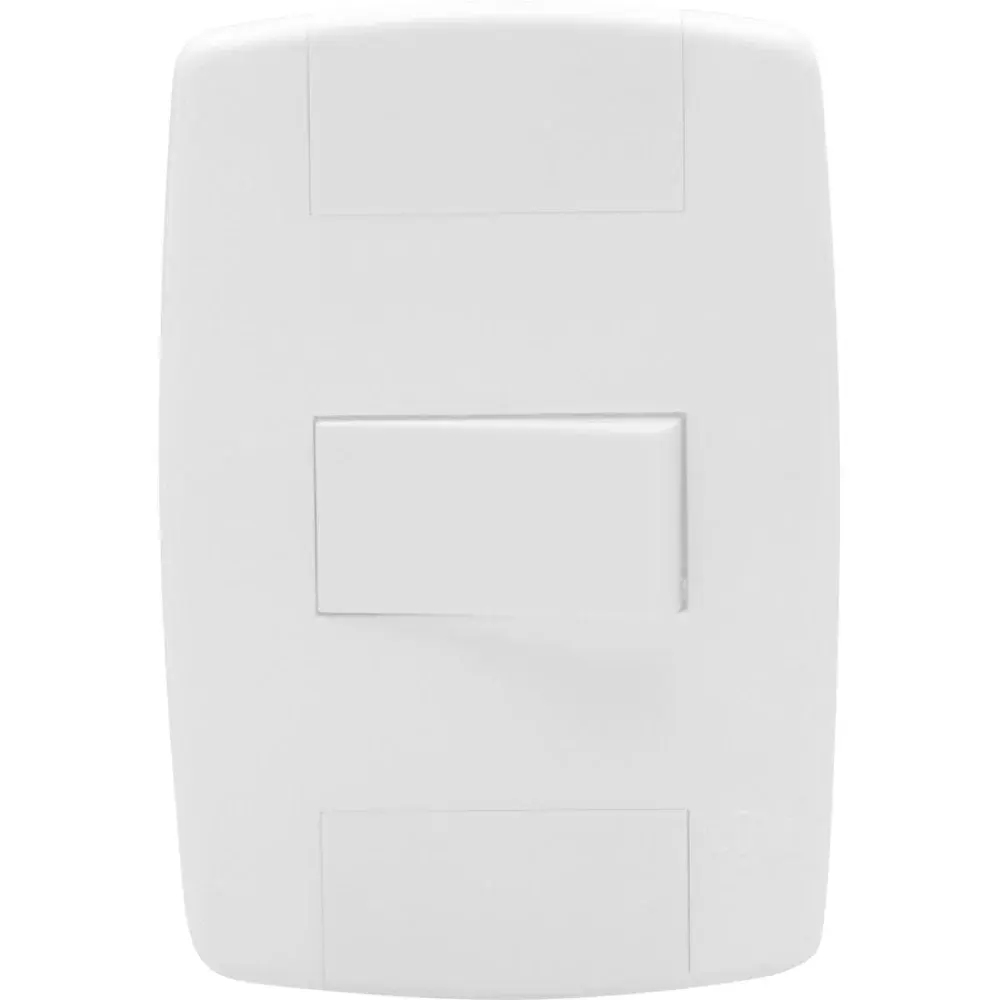 Interruptor simples branco lev 1TS 10A 250V Ilumi — fotografia de referência