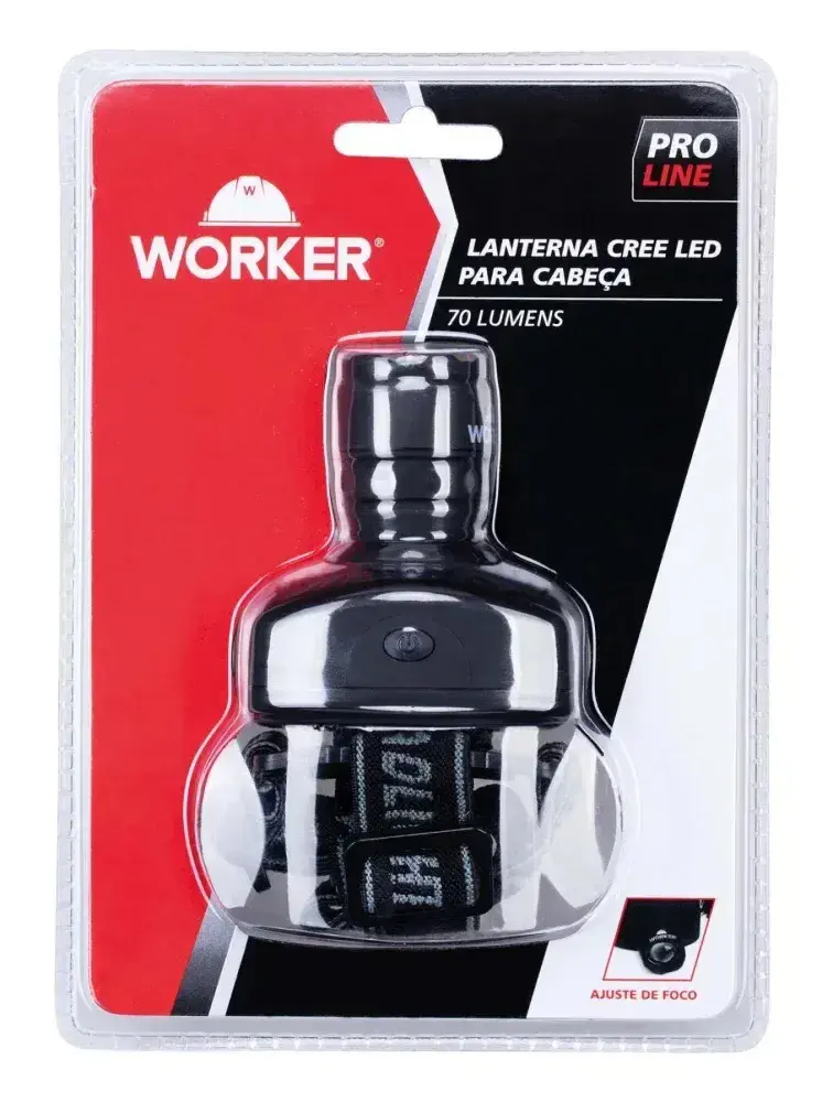Lanterna cree led para cabeça Worker — fotografia 4