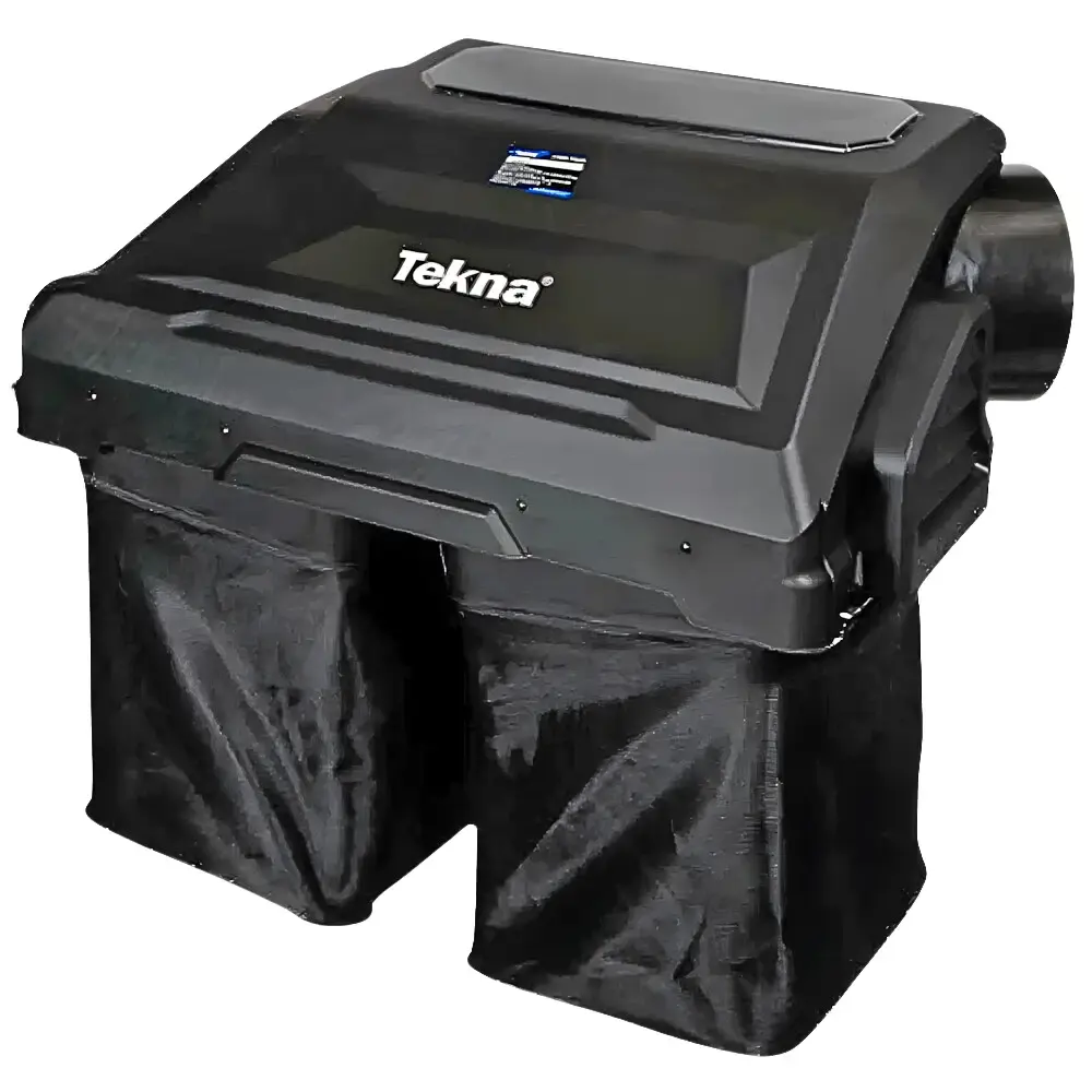 Recolhedor para trator de grama 17 a 19 HP 230 litros Tekna