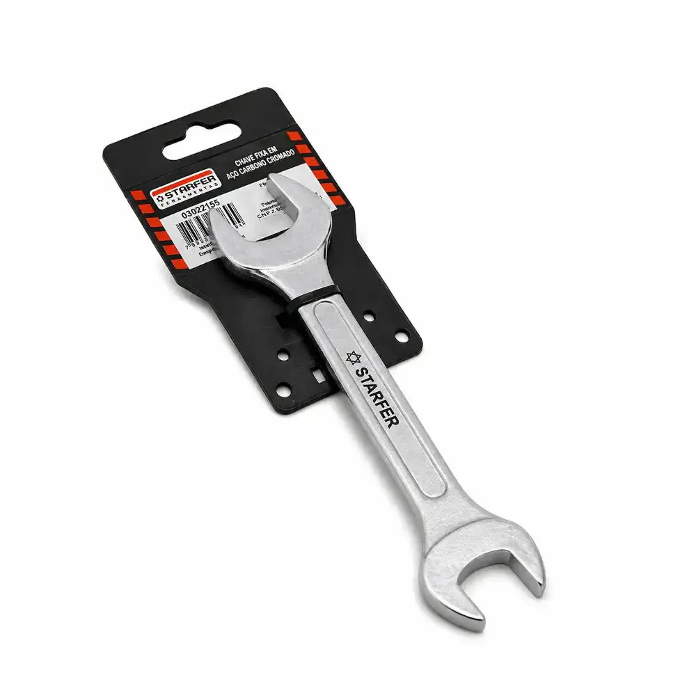 Chave fixa 1X1,1CM aço (10X11MM) Starfer