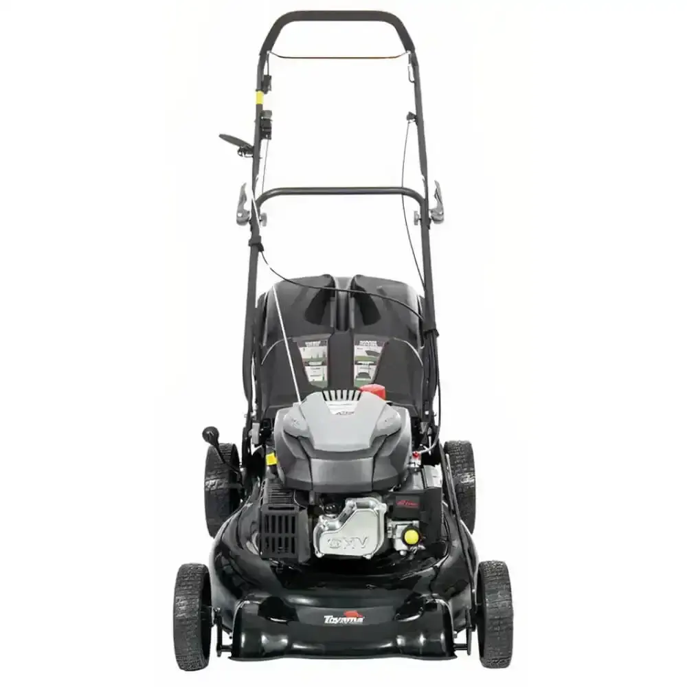 Cortador de grama à gasolina 5 HP 4T 3 em 1 com recolhedor TLM510RM-50L Toyama — fotografia 3