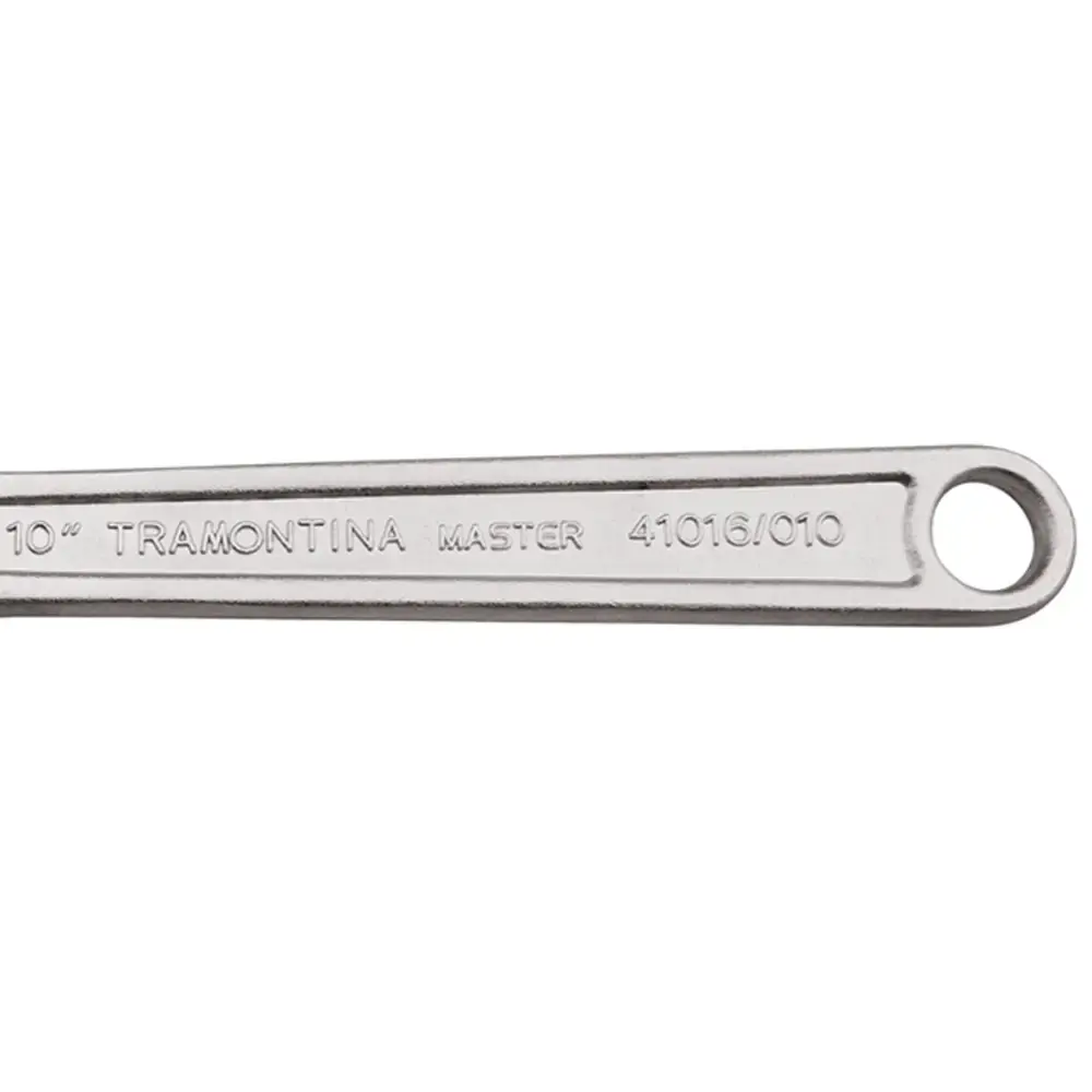 Chave inglesa ajustável 10 polegada master 41016510 Tramontina — fotografia 3