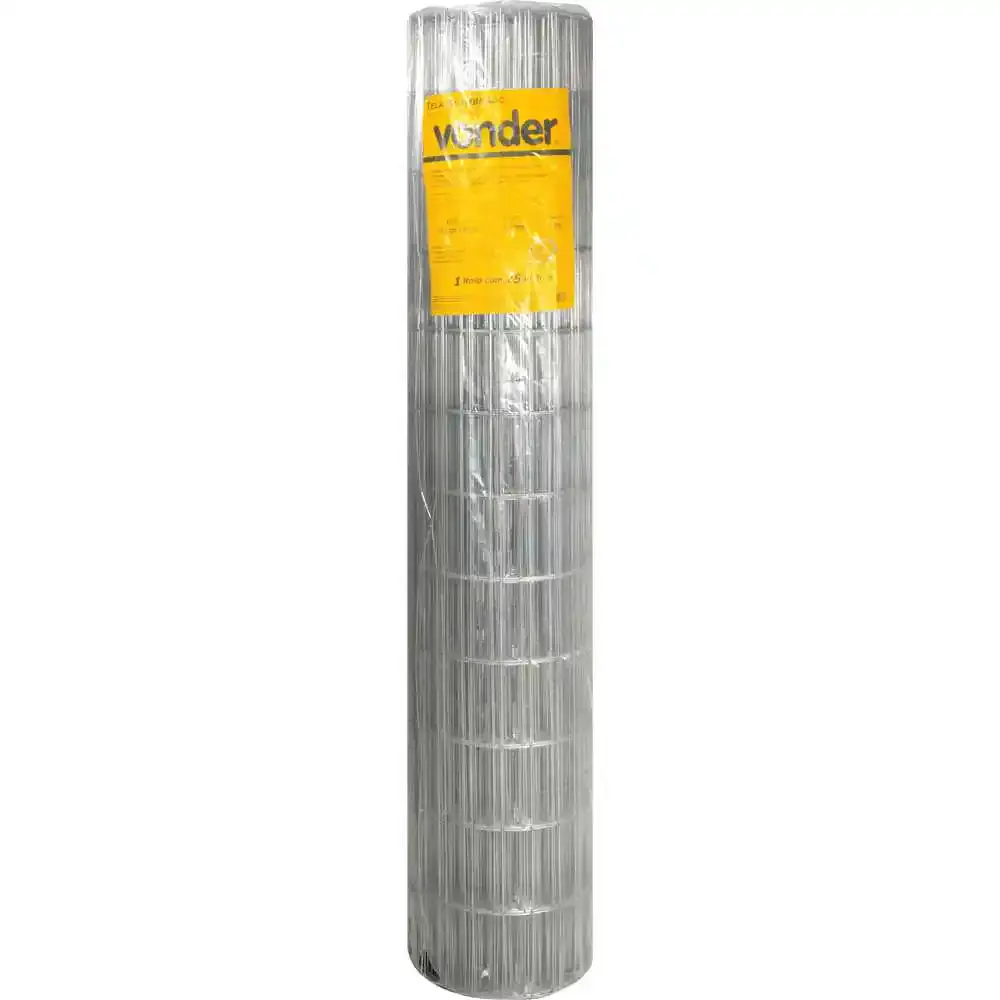 Tela Soldada Alambrado 2,3mm 15 x 5cm Rolo 25M VONDER-8067155018 — fotografia 2