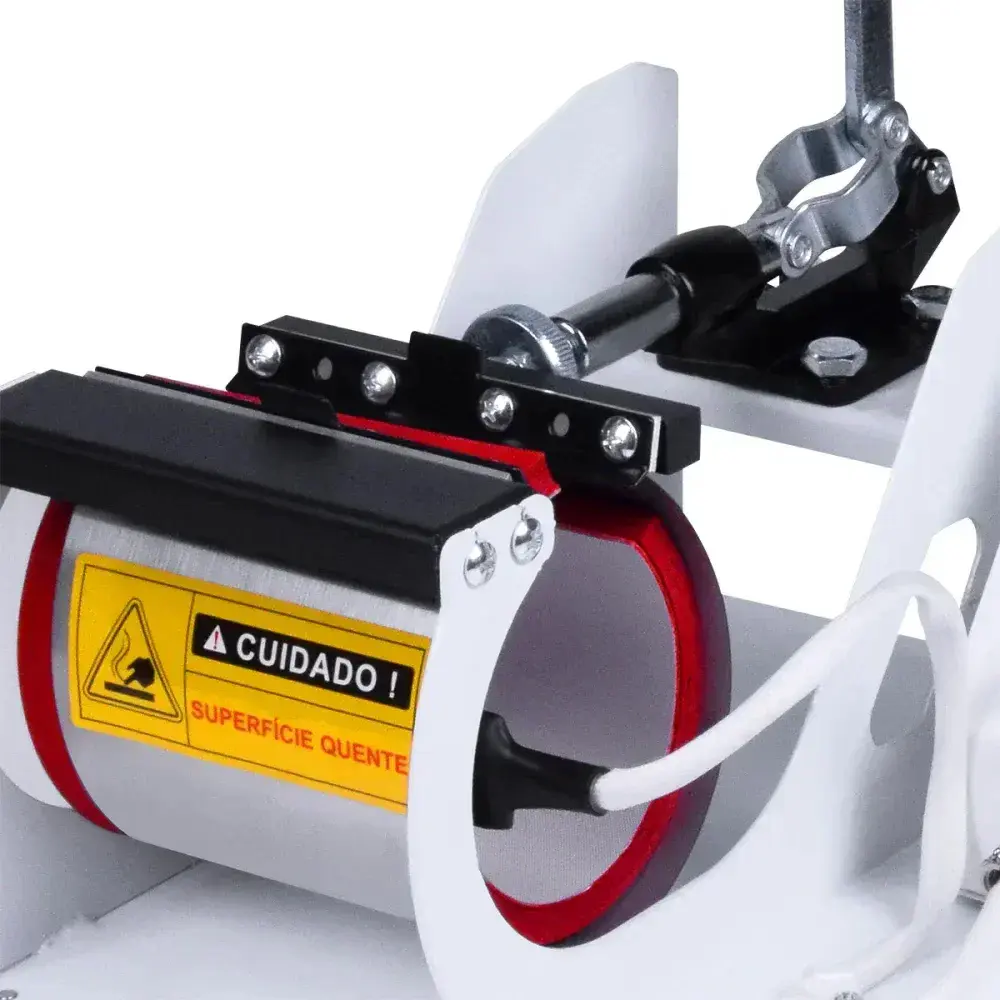 Prensa térmica para sublimação 220V Bumafer — fotografia 11