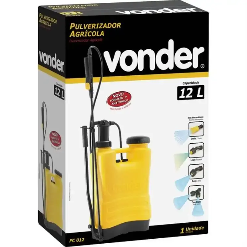 Pulverizador costal 12 litros PC012 Vonder — fotografia 5