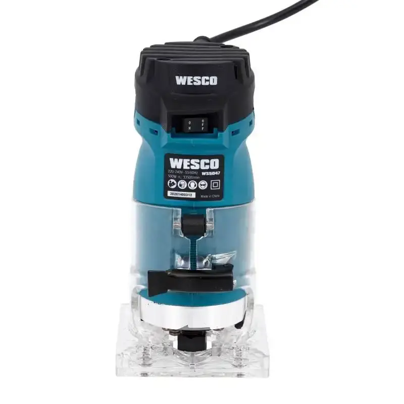 Tupia laminadora 6 MM 500W com 2 pinças WS5047 Wesco 110 V