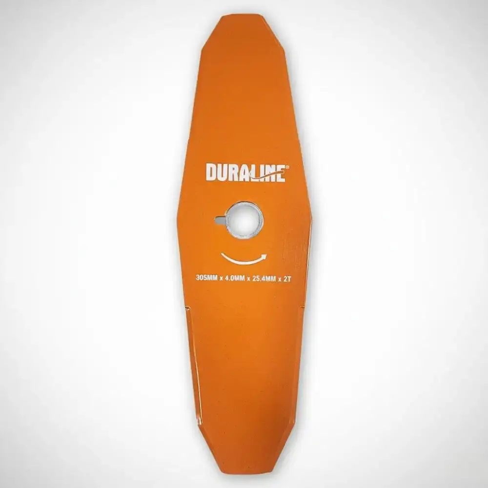 Lâmina com ponta 305 MM furo 25,4/20 MM para roçadeira duraline Tekna — fotografia 3