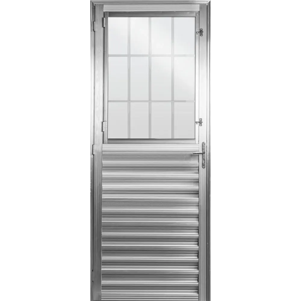 Porta postigo spp em alumínio vl esquerda 210X80CM Aluvid — fotografia de referência