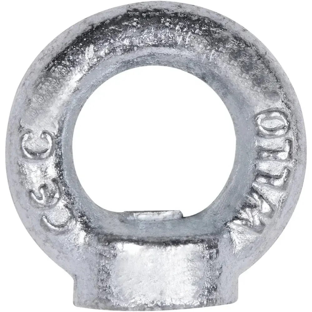 Porca olhal M6 12MM galvanizado a fogo 10 peç Acerosid — fotografia 3