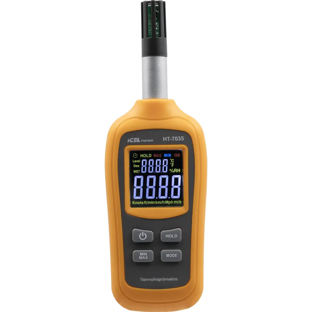 Termohigrômetro digital HT-7035 solden Icel