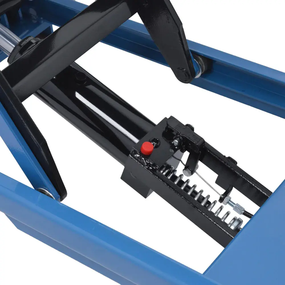 Mesa hidráulica pantográfica 500KG ME500 Bovenau — fotografia 5